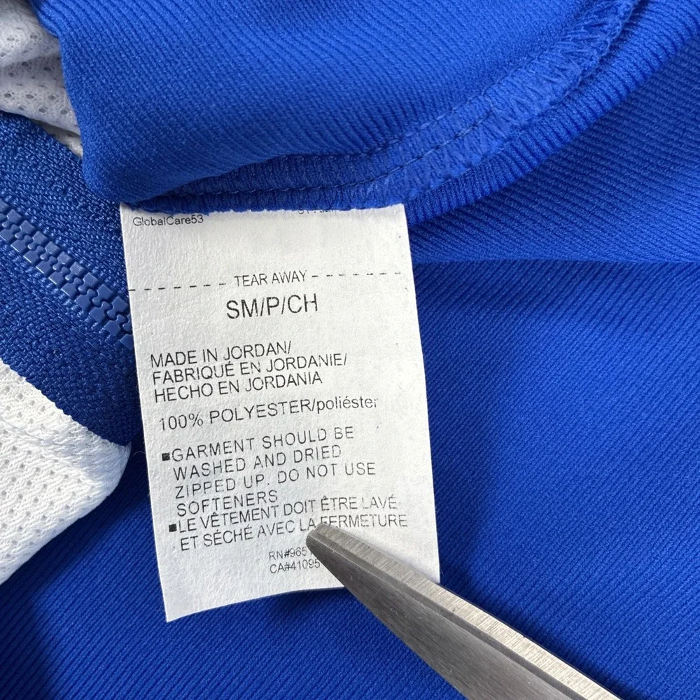 Under Armour Jacket Mens Small Royal Team Knit‎ Warm-Up Track Full Zip 1376884
